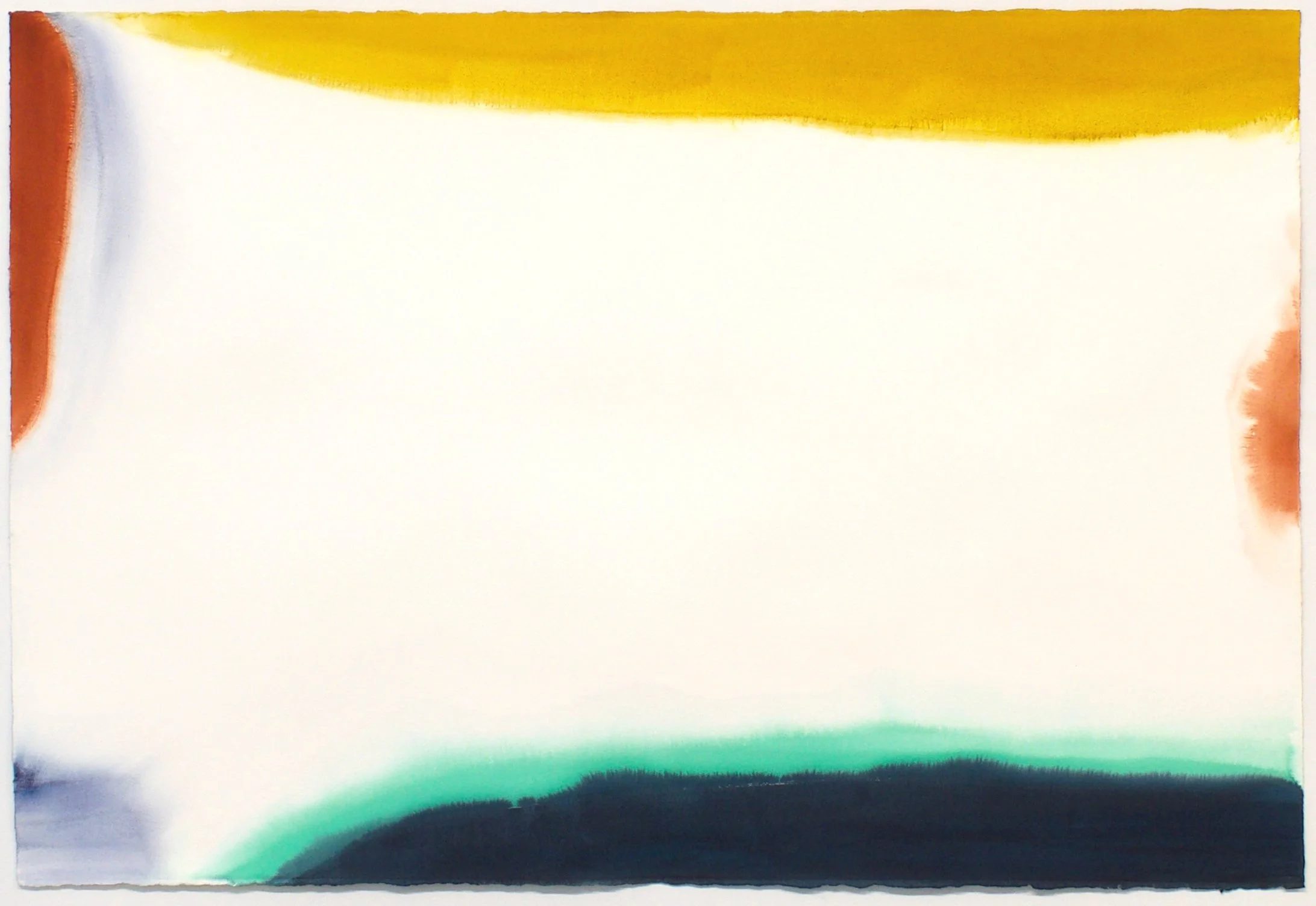 Shunya I, Watercolor on paper, 40in. x 60in., 2025