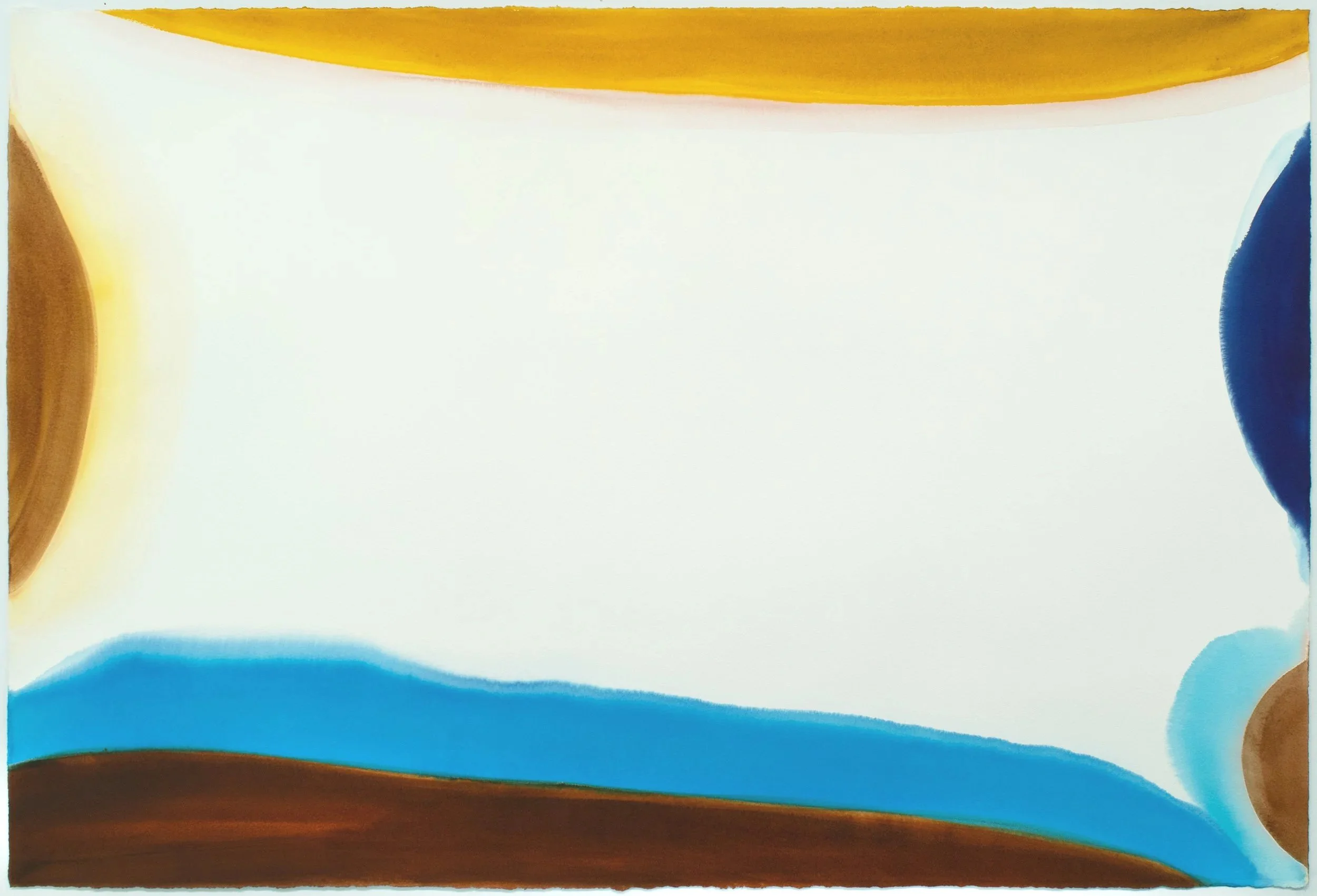 Shunya VII, Watercolor on paper, 40in. x 60in., 2025