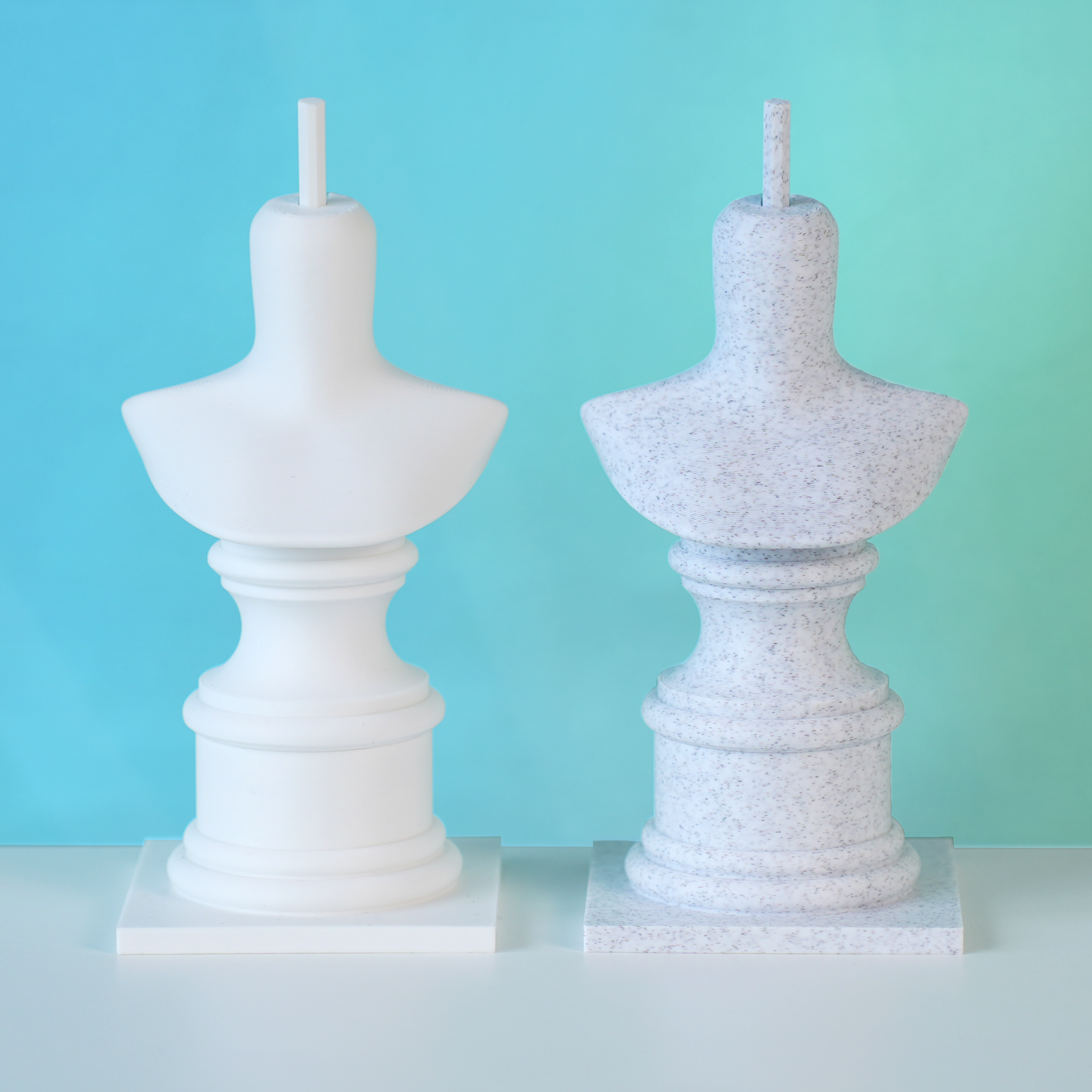Doll Head Display Stand