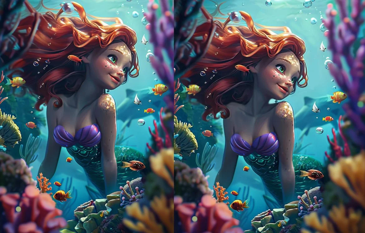 An AI image that I edited to fix the neck anatomy.