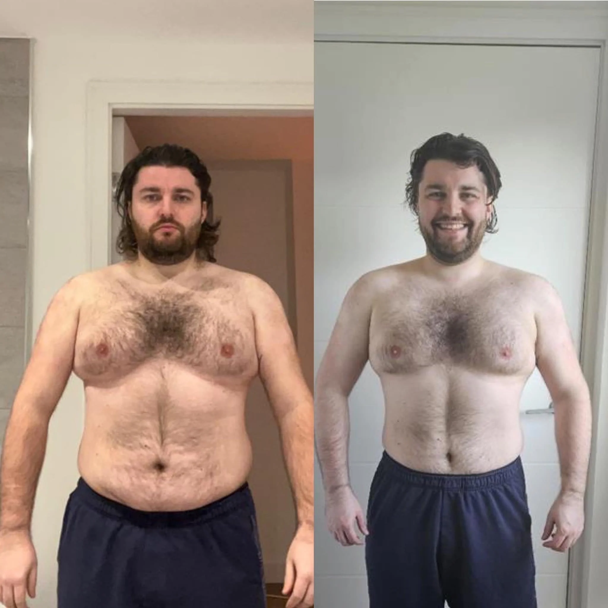 Mark- personal training transformation Edinburgh