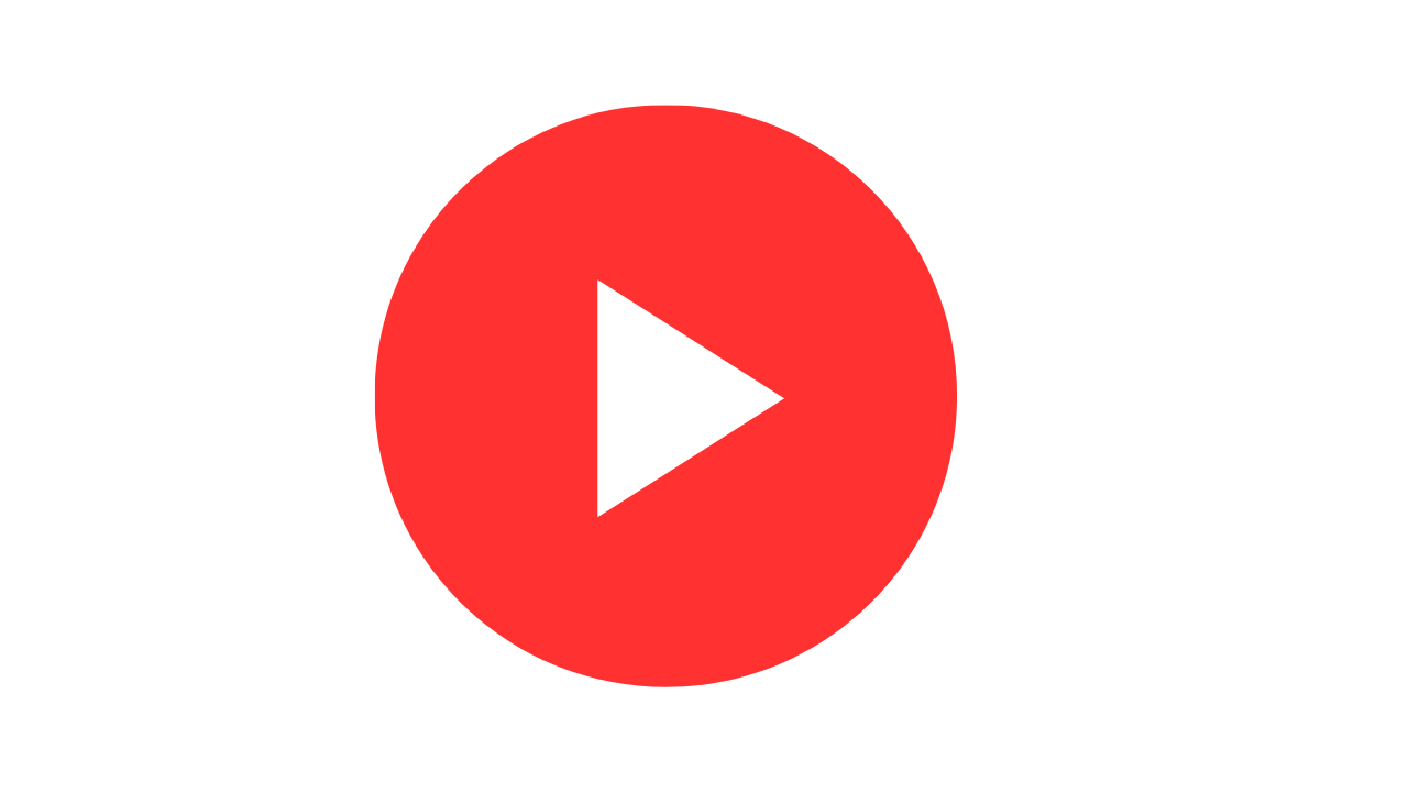 Red play button