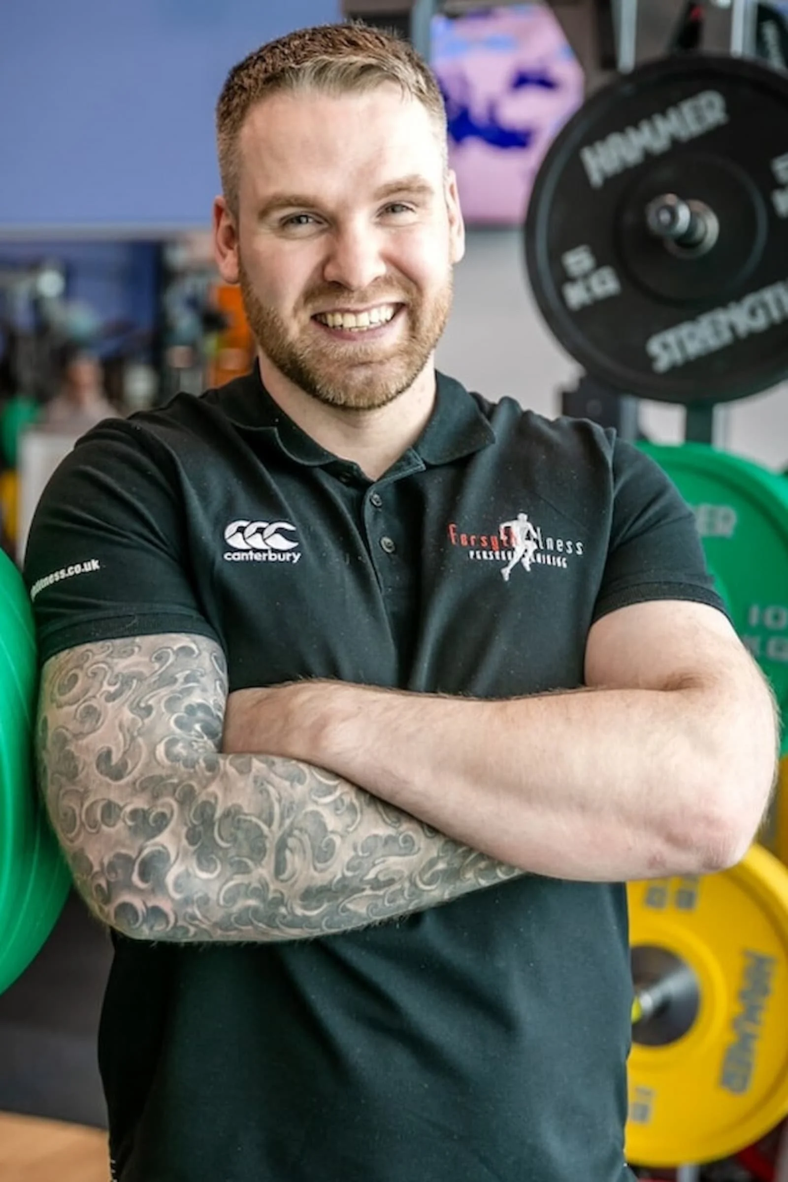 Sandy Forsyth, personal trainer in Meadowbank, Edinburgh at Meadowbank Sports Centre gym.