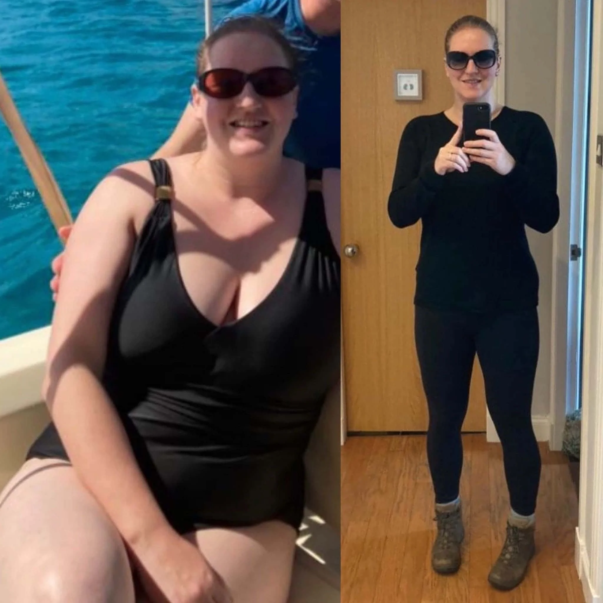 Lorna personal training Transformation in Edinburgh