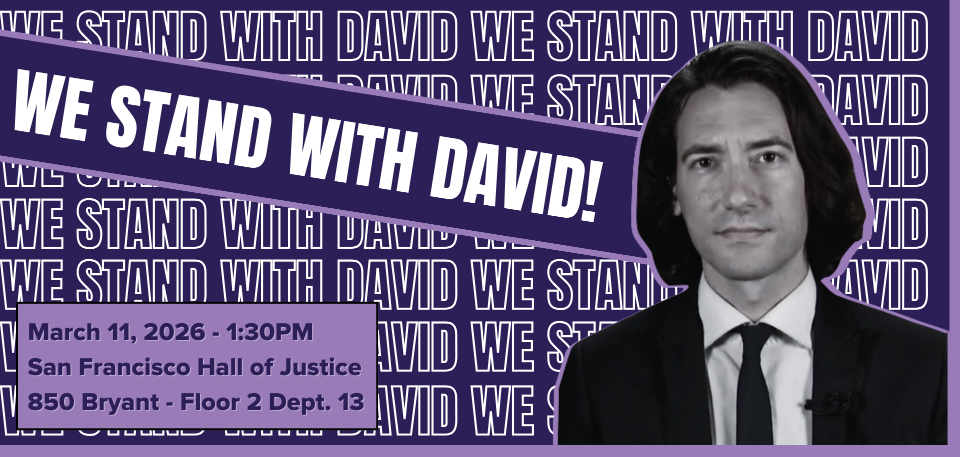 Stand With David: Case Dismissed?