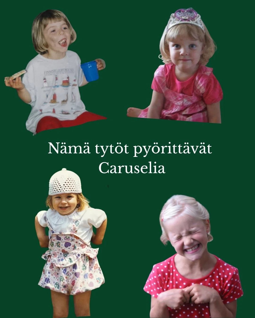 Hyv&auml;&auml; naistenp&auml;iv&auml;&auml; 💜

Carusel ei olisi Carusel ilman n&auml;it&auml; upeita naisia.

T&auml;n&auml;&auml;n haluamme juhlia heit&auml; ja kaikkia niit&auml; naisia, jotka omalla ty&ouml;ll&auml;&auml;n, energiallaan ja syd&a