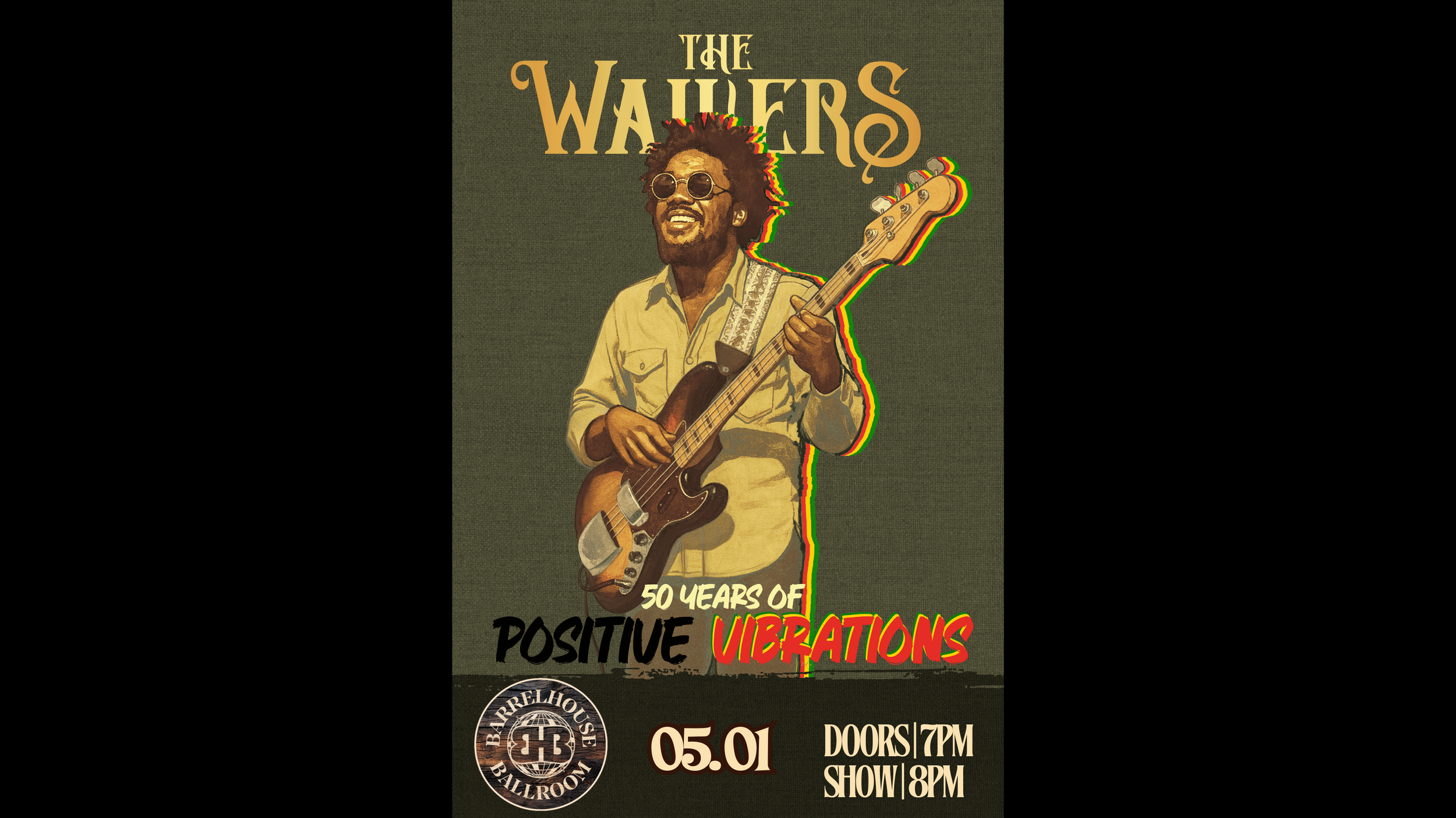 The Wailers - 50 Years of Positive Vibrations with Nattie Love Joys
