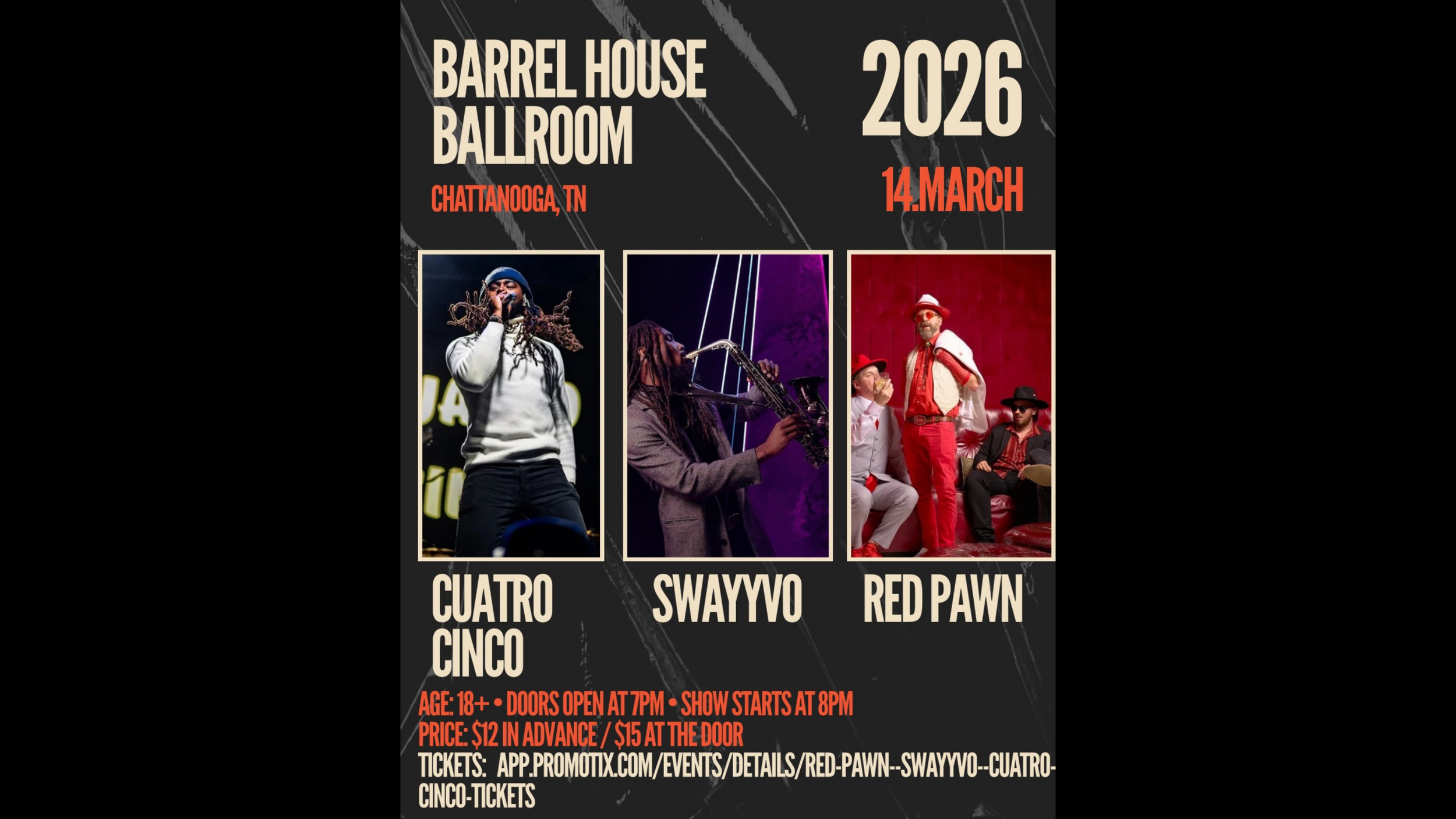 Swayyvo, Cuatro Cinco, Red Pawn