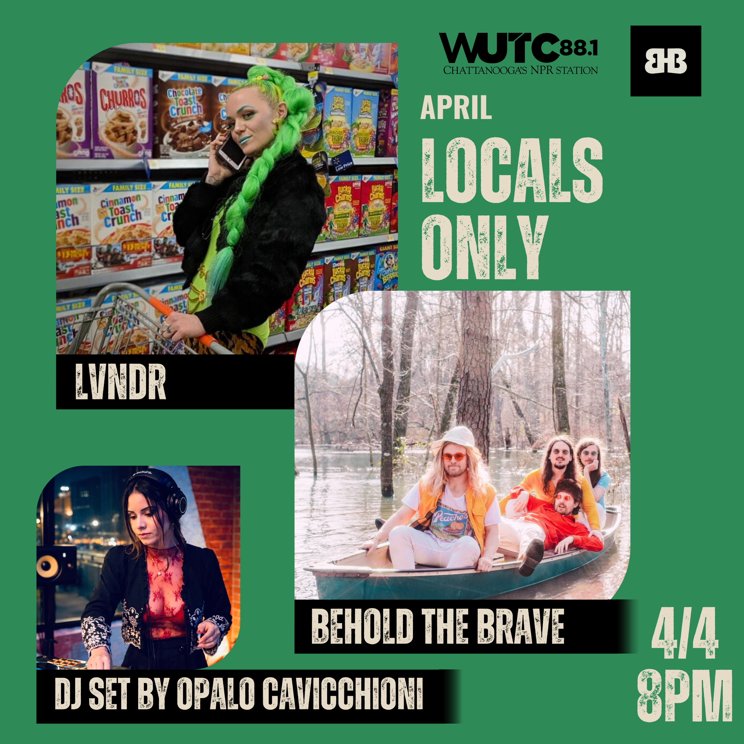 Locals Only: LVNDR X BEHOLD THE BRAVE