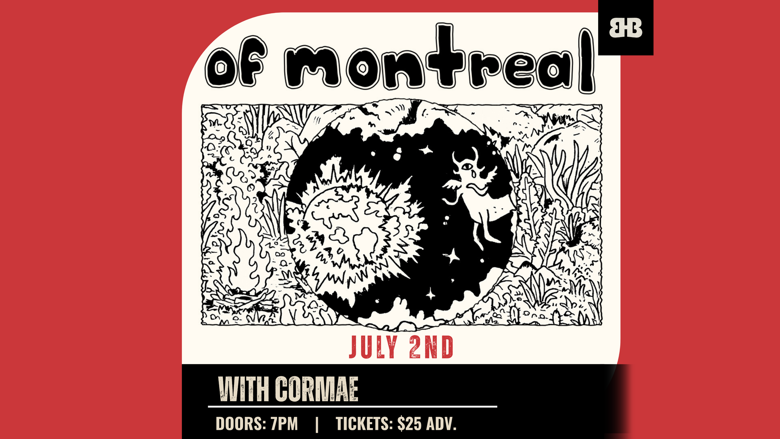 of Montreal with Cormae