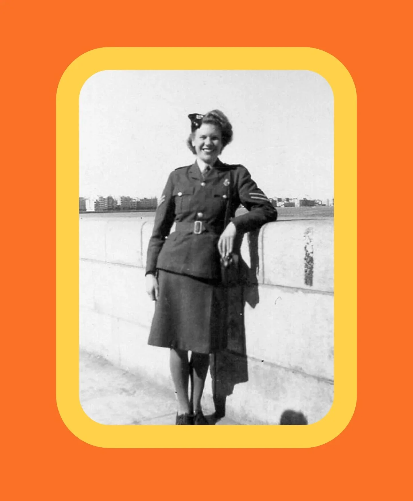 This is my Granny. She was supposed to join the family business (a shop), but in all honesty, that wasn&rsquo;t really her thing. She didn&rsquo;t really want to join it, it&rsquo;s just what you did and what was expected of her back then.

And then 