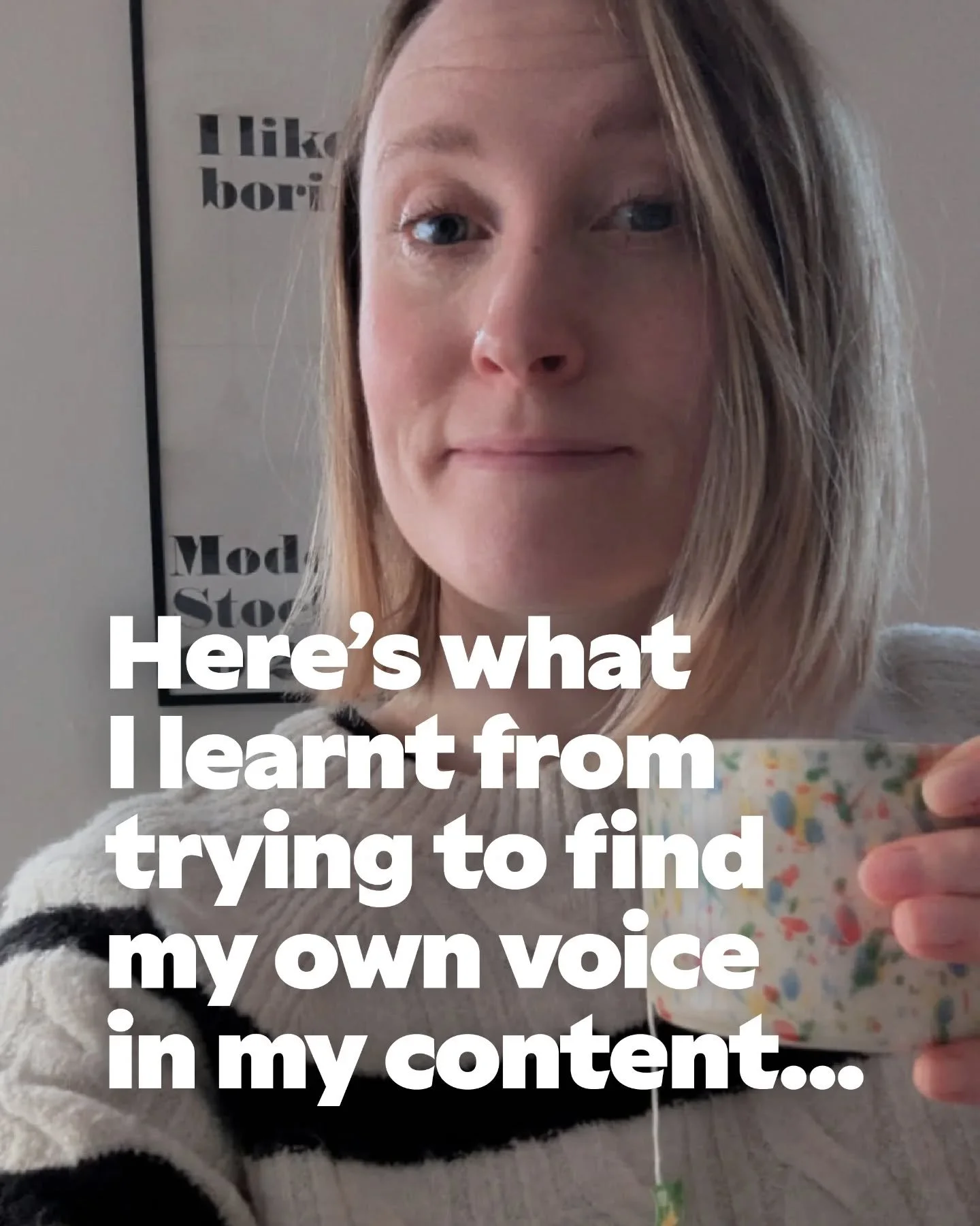 October reminded me that the best content doesn&rsquo;t follow a formula, it just tells the truth.

And I&rsquo;m taking that with me into the next few months.

Your brand exists to show people why you. It&rsquo;s there to help your audience see what