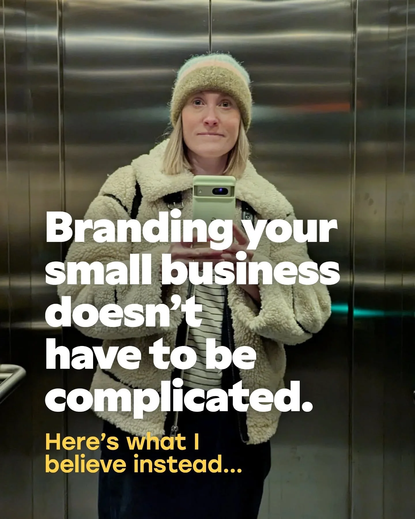 You don&rsquo;t need a complicated strategy or a huge rebrand to have a strong brand.

Here&rsquo;s what I believe about branding for small businesses 👇

✨ It&rsquo;s not rocket science: You&rsquo;ve already got the answers, you just need a bit of s