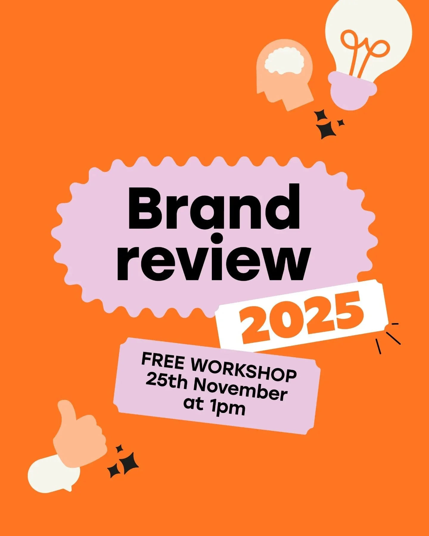 It's back for 2026. Join the brand review by commenting &lsquo;review&rsquo; (I&rsquo;ll send you the link).

If you&rsquo;re craving a calmer, more focused year in business this free workshop will help you get there.

We&rsquo;ll celebrate what&rsqu