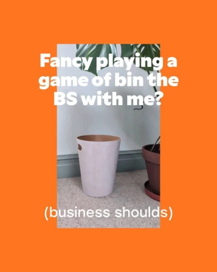 There's a lot of noise in January. 

So I'm using it as a chance to decide what I&rsquo;m not letting into my head this year.

I&rsquo;m talking about the posts that make you feel behind or like you&rsquo;re doing your business wrong because you&rsqu