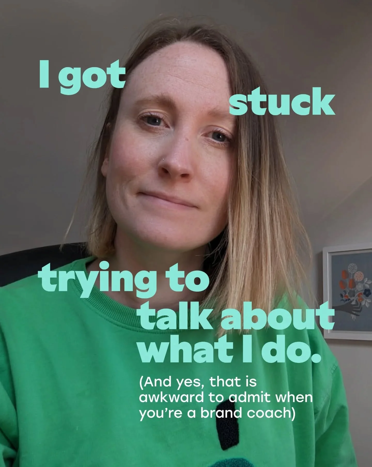 I got stuck trying to talk about what I do. And it&rsquo;s entirely normal for all of us.

Every couple of years, I do some proper thinking work on my business. Last year was one of those years. And somewhere between refining, tweaking, and trying to
