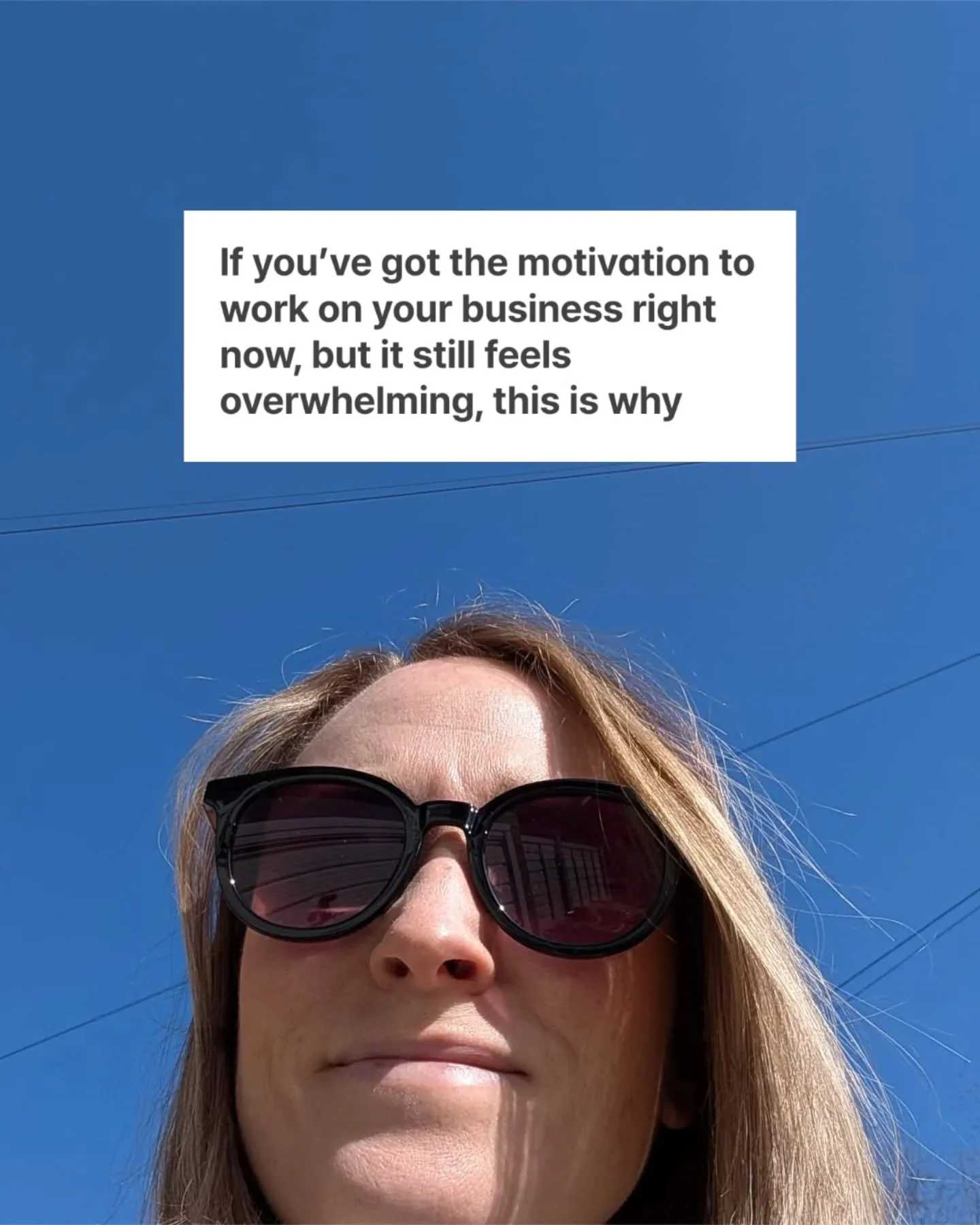 You know that feeling when you want to work on your business&hellip;

You sit down, maybe with a coffee, fully intending to get your life together&hellip;

&hellip;and then realise you have absolutely no idea where to start.

So you open a few tabs. 