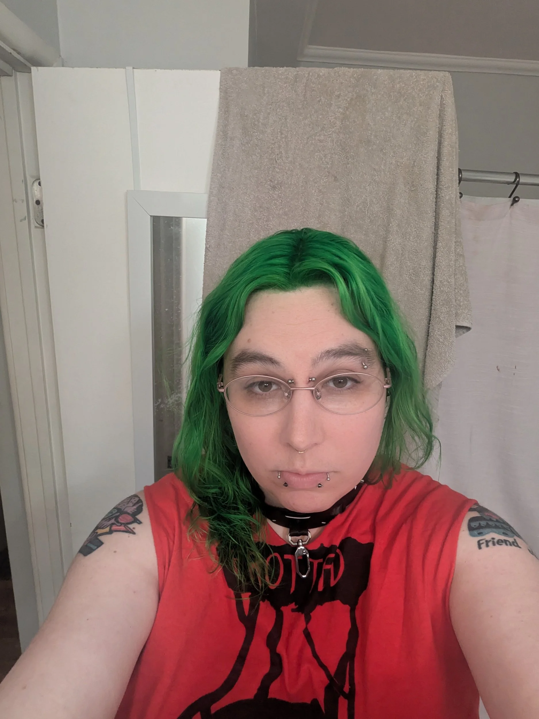 from right after the salon. Even without makeup, you can tell I'm feeling myself
