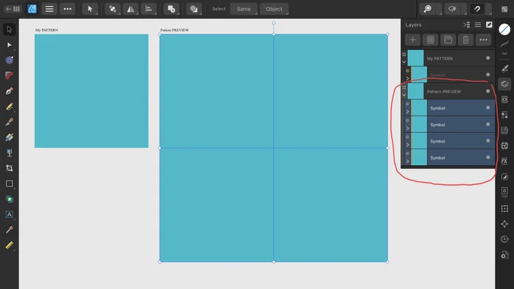 Affinity Designer Repeat Patterns With a Live Pattern Preview ...