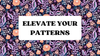 Surface Pattern Design: Diamond Repeat in Affinity Designer — Weronika ...