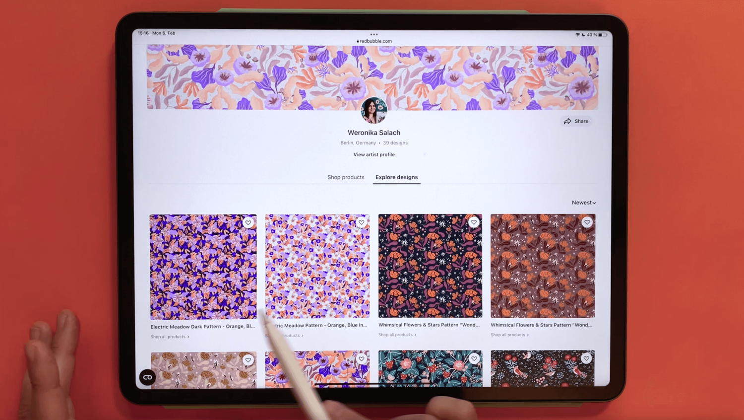 Pattern Design in Affinity Designer VIDEO Course: Full-drop Vector ...