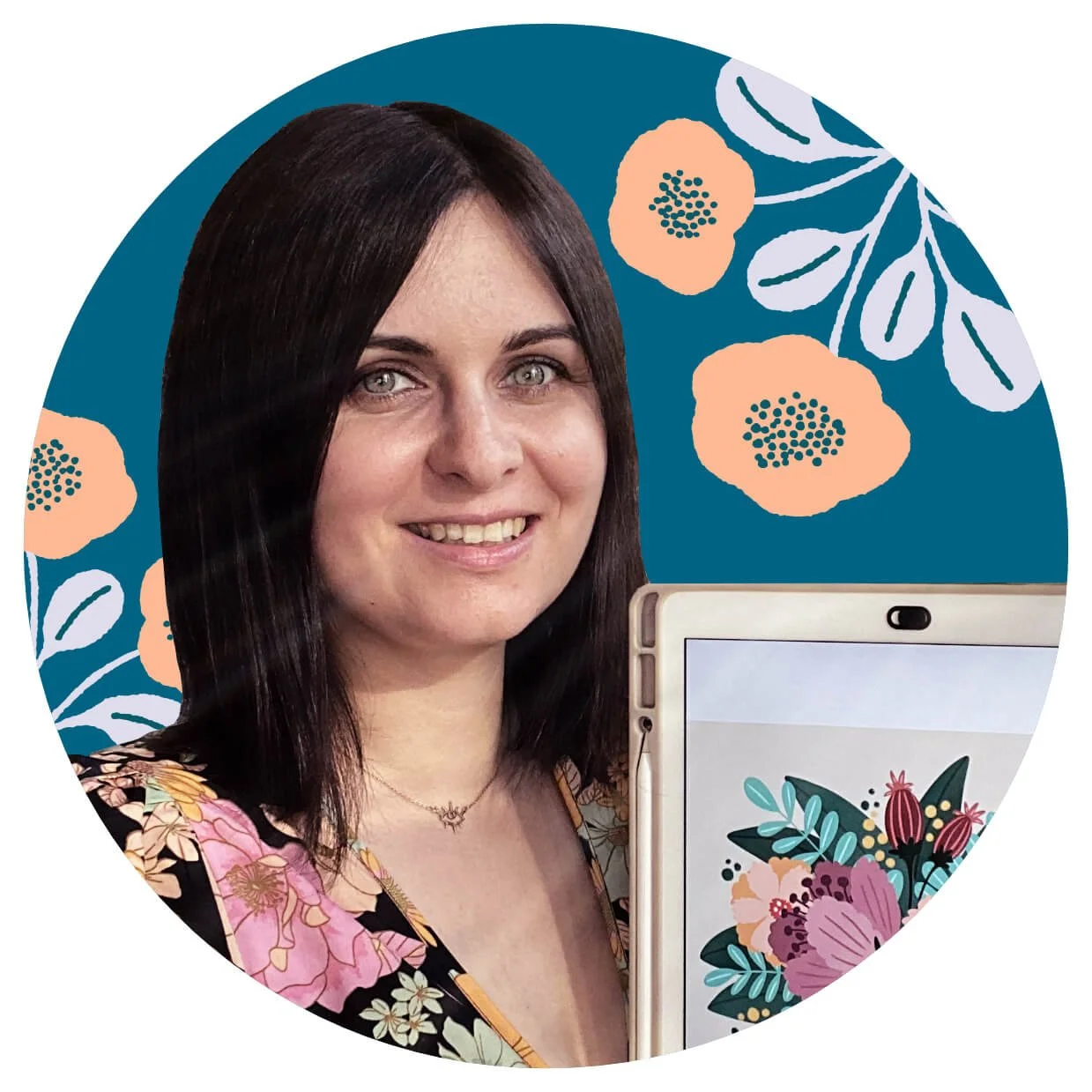 Surface Pattern Design: Diamond Repeat in Affinity Designer — Weronika ...