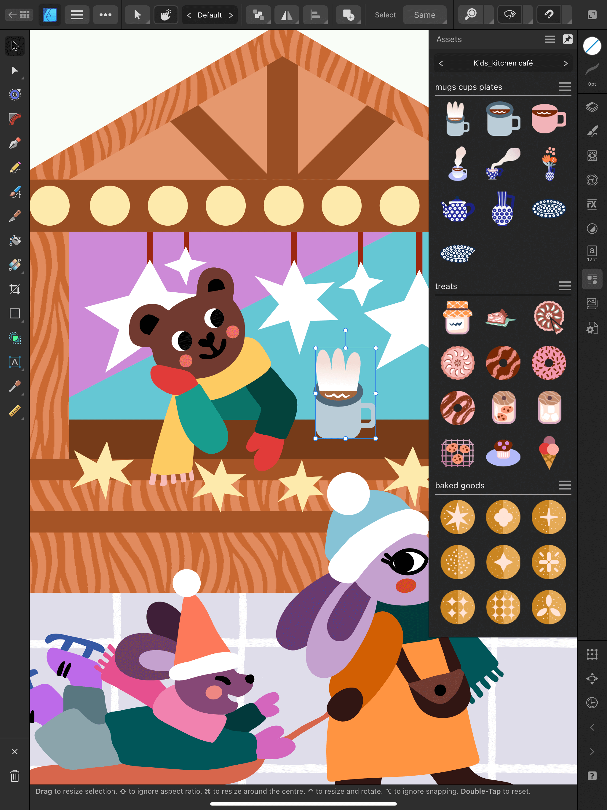 Here's Why I Love Illustrating Children's Picture Books With Vectors —  Weronika Salach | illustration design pattern, image size:2048x2732