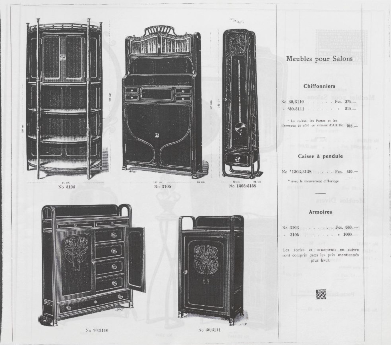 Jacob & Josef Kohn, Katalog 1907.png