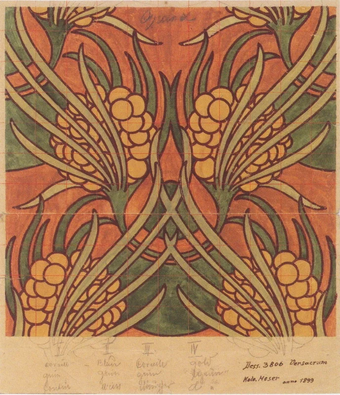 Kolo Moser, Doldentraum : Abimelech, 1899, Backhausen.webp