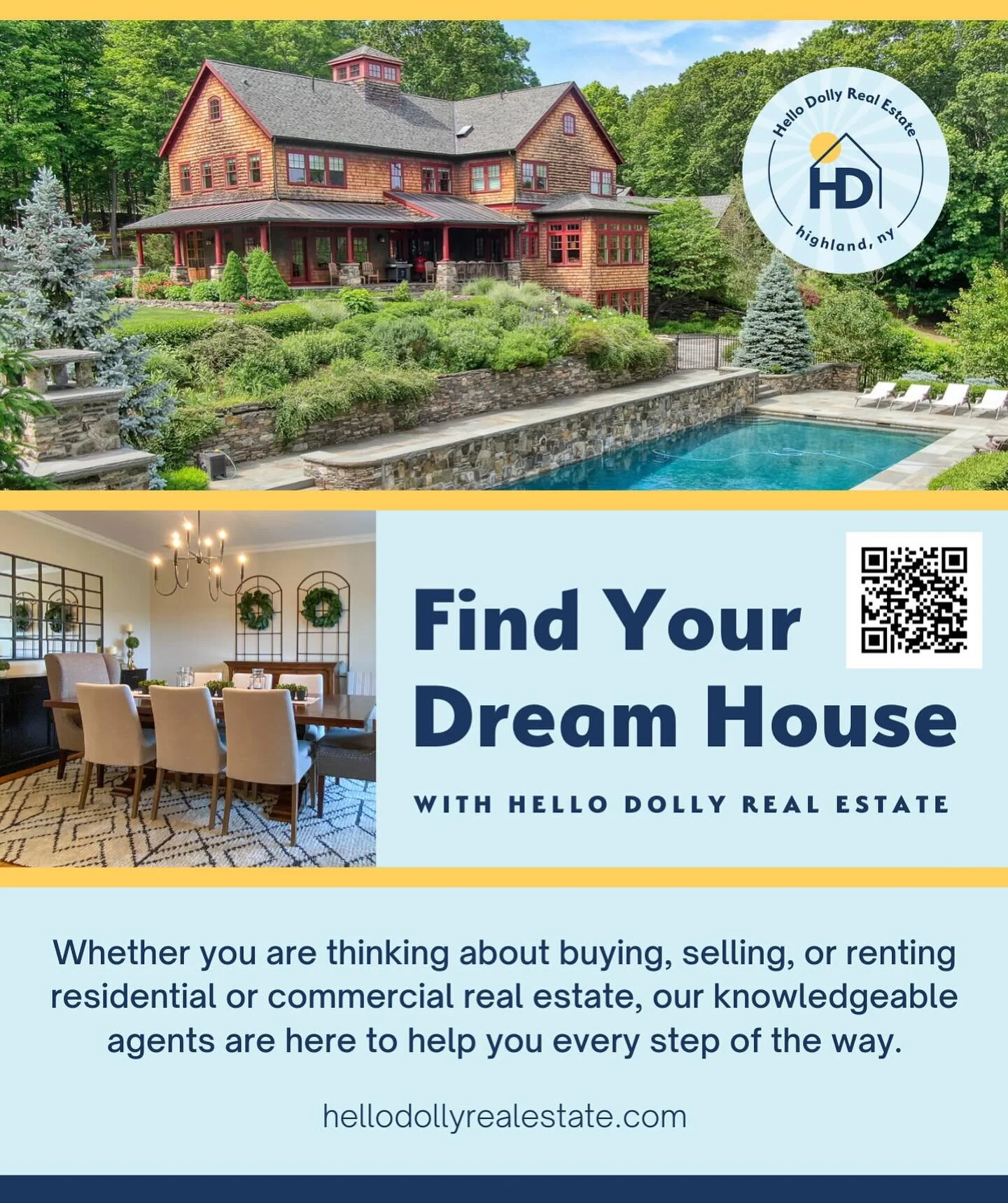 Let us help you! 
#dreamhouse #realestate #realestateagent #realestatelife #highlandny #newpaltz #newpaltzny #marlborony #upstateny #escapenyc
