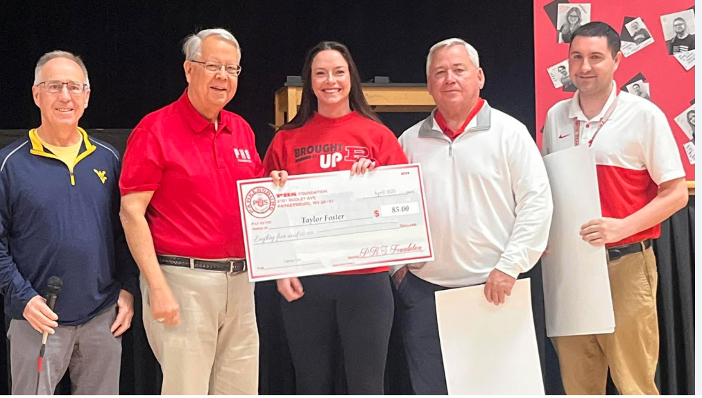 Taylor Foster, Health/Physical Education, was awarded $85 to purchase a laptop cart