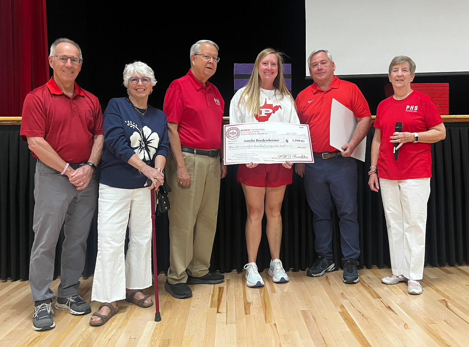 Amelia Roedersheimer will use the funds to purchase a touchscreen interactive board for Health and Health Professions.
