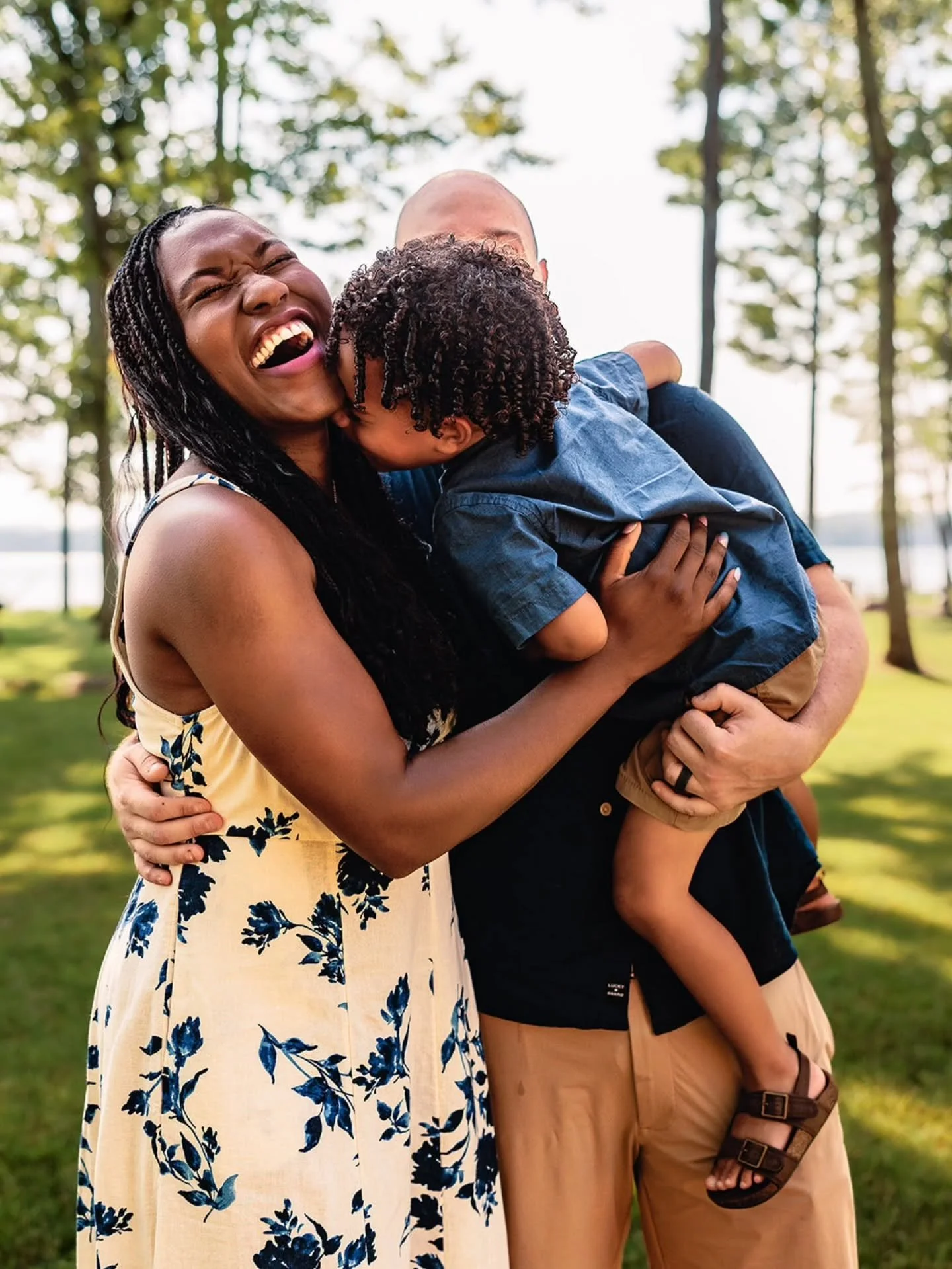 I had the sweetest morning with the family earlier this summer ☀️