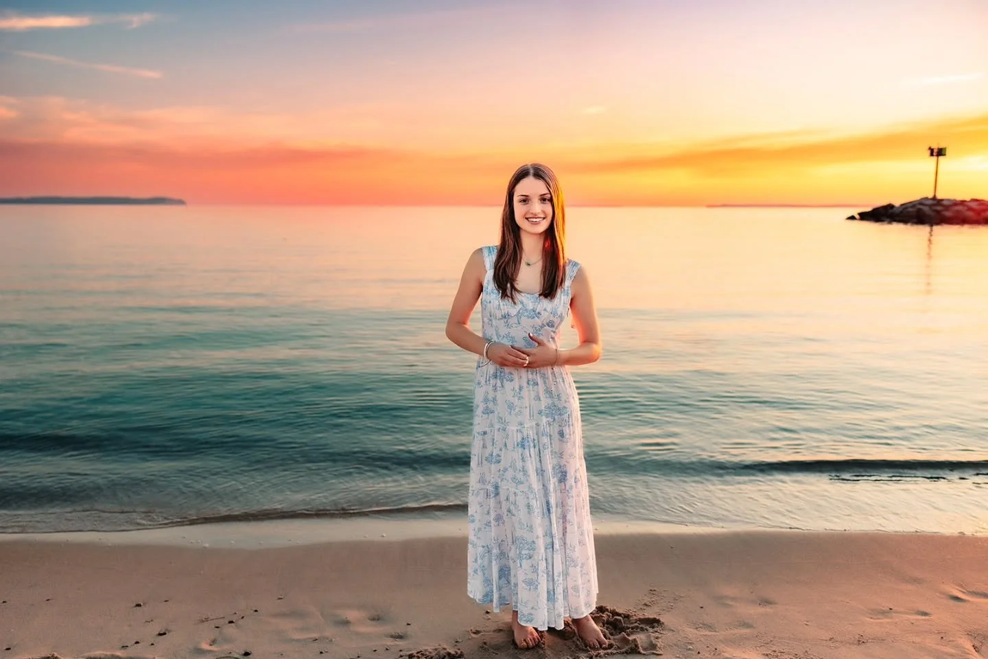 Senior Sunday with some family time, too! I love it when I get to capture families and their seniors when they're on vacation 🌼