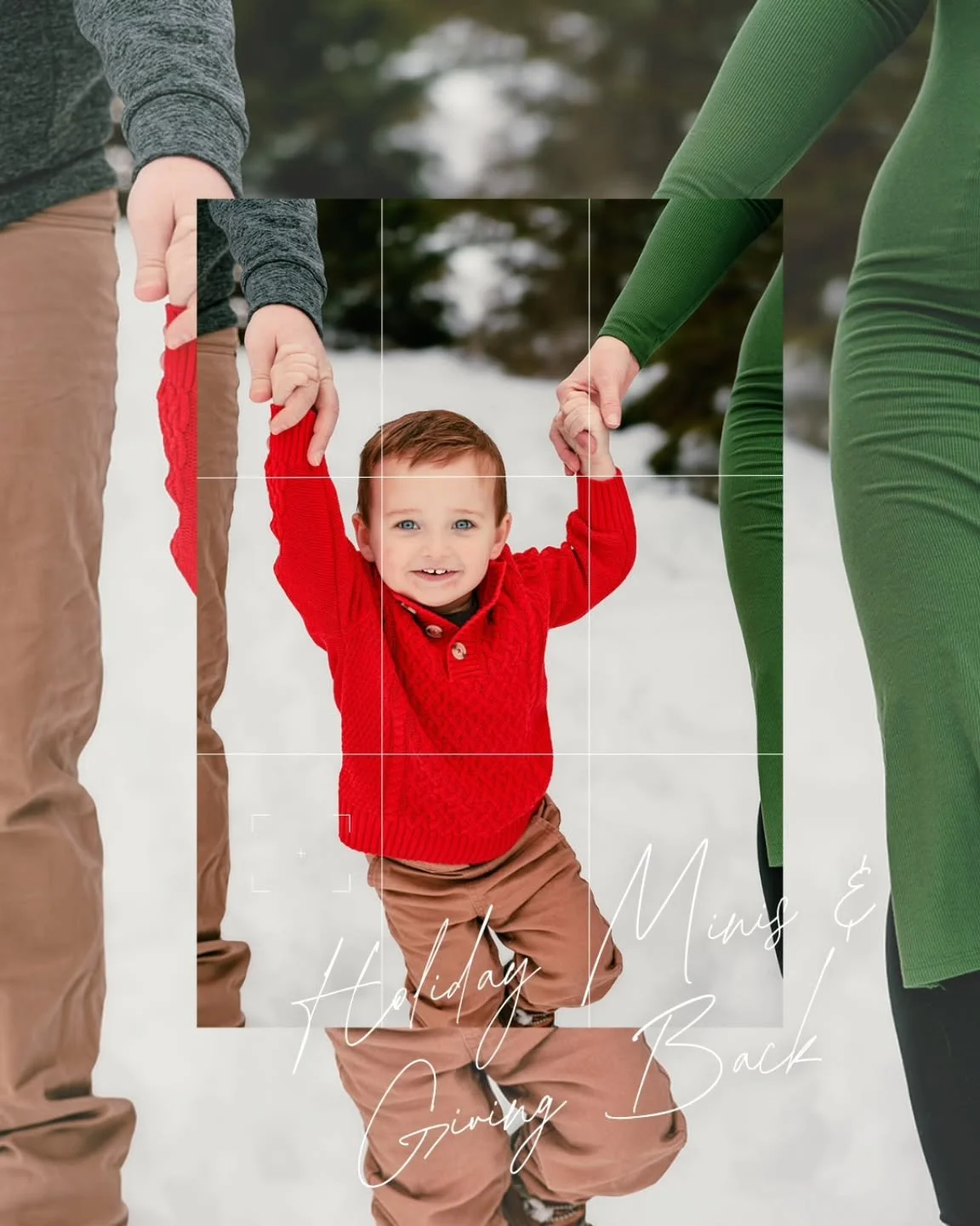 Holiday Minis 🎄

This November, I am hoping to spread the holiday spirit beyond the photos. With many families who will no longer have support through SNAP benefits, our local food banks need extra support, and I hope together we can make a differen