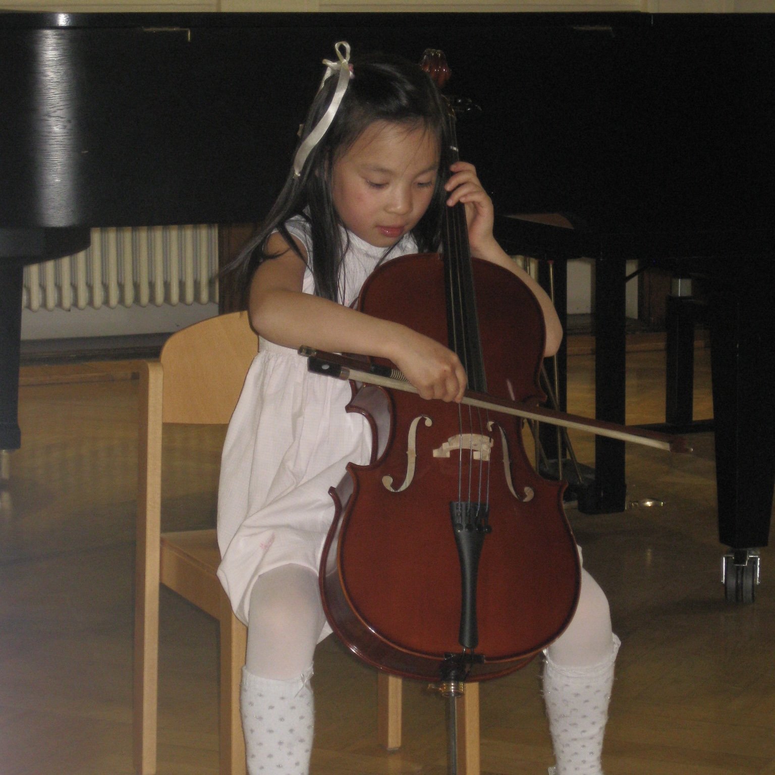 First cello recital at the Musikschule Crailsheim- April 2011