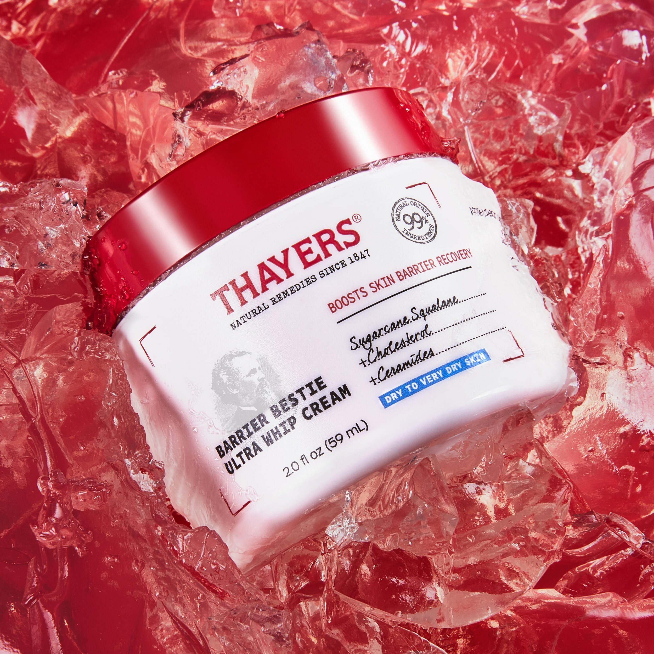 Barrier Bestie takes the spotlight this March 🔍

Rich, soothing and boosts the skin&rsquo;s barrier recovery after a single use, @thayers Barrier Bestie Ultra Whip Cream is the place to start for this season&rsquo;s barrier trend. Say hello to your 