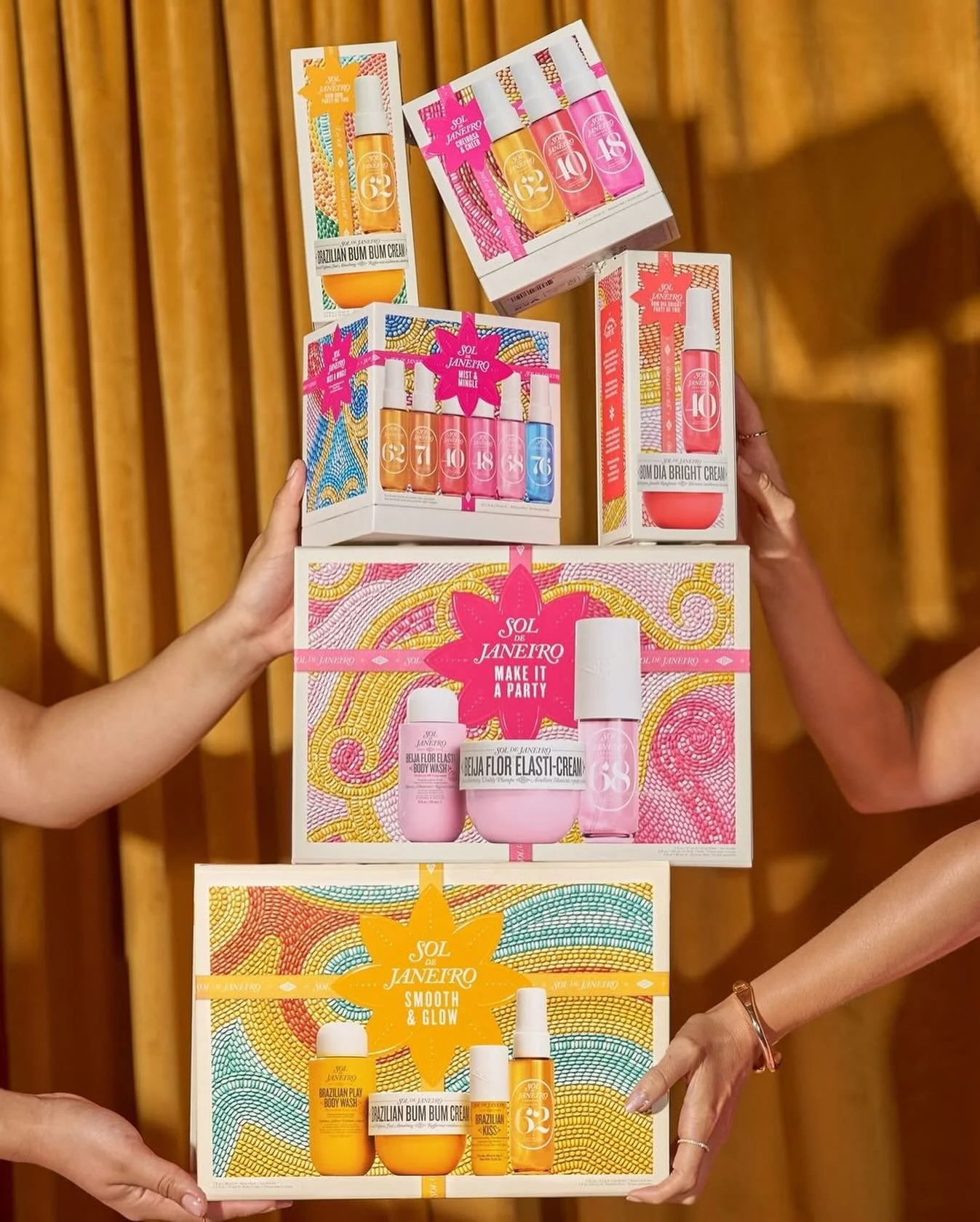 Sol de Janeiro&rsquo;s limited-edition gift sets have landed! 🎁

With the choice of 15 irresistible sets, all filled with all your favourite routines and product combos ✨ Don&rsquo;t wait for an excuse to treat yourself.

Now available nationwide