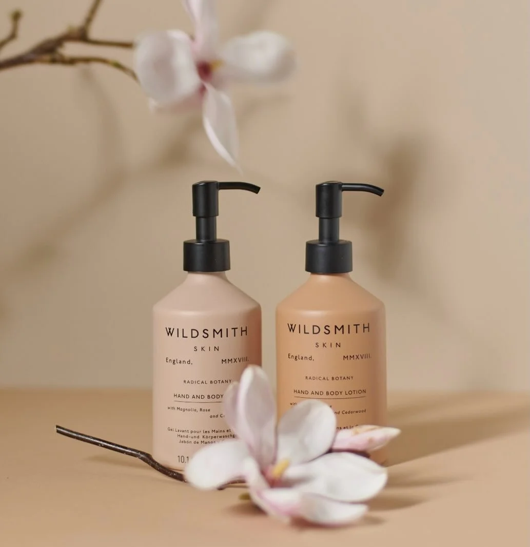 Introducing the new Wildsmith Hand &amp; Body Wash and Lotion in Magnolia, Rose &amp; Cedarwood - a velvety botanical blend inspired by the flower-filled walled garden at the Heckfield Estate. 

Notes of magnolia, English rose and warming cedarwood r