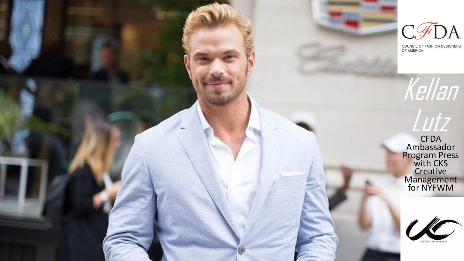 Kellan Lutz New York Fashion Week /July 2016