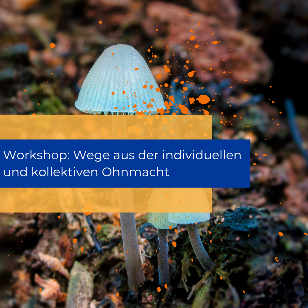 <span class="sqsrte-text-color--accent">Workshop: Wege aus der individuellen und kollektiven Ohnmacht</span>