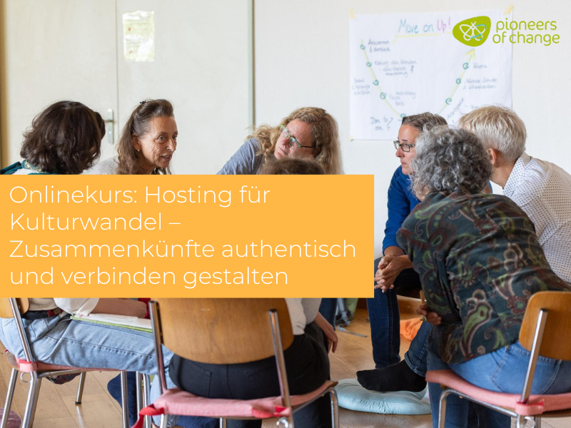 Start, Onlinekurs “Hosting für Kulturwandel” – Herbst
