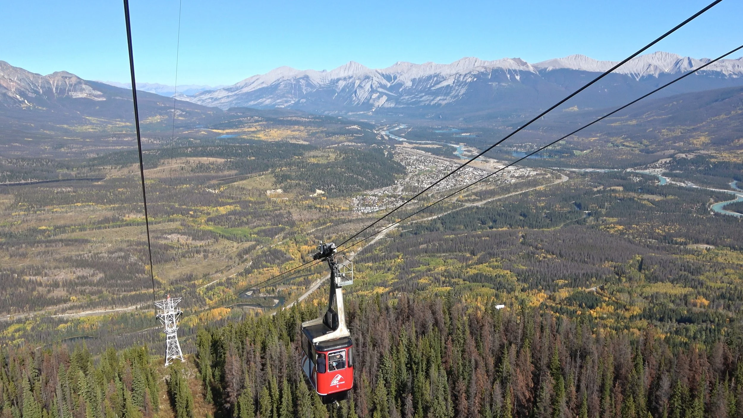 SkyTram in Jasper National Park