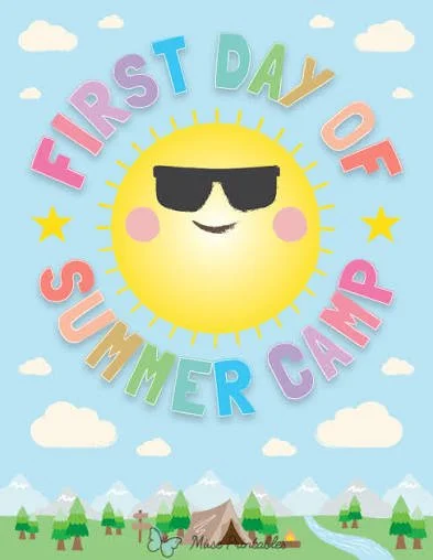 Daycare Open - First Day of Summer Camp