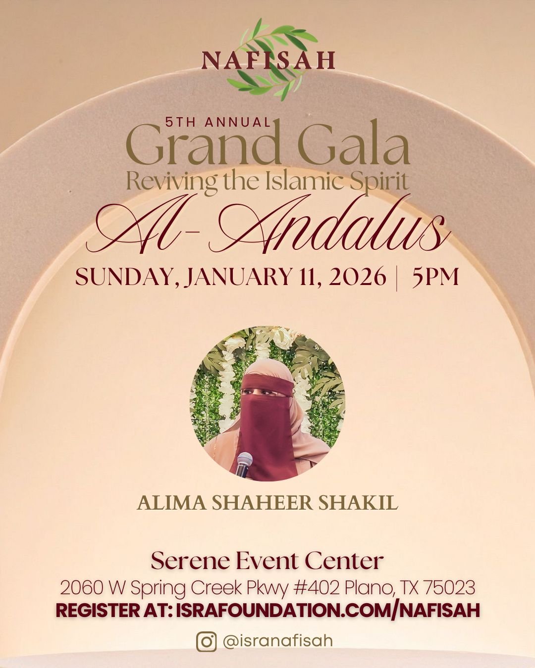 Nafisah 5th Annual Grand Gala: Al-Andalus