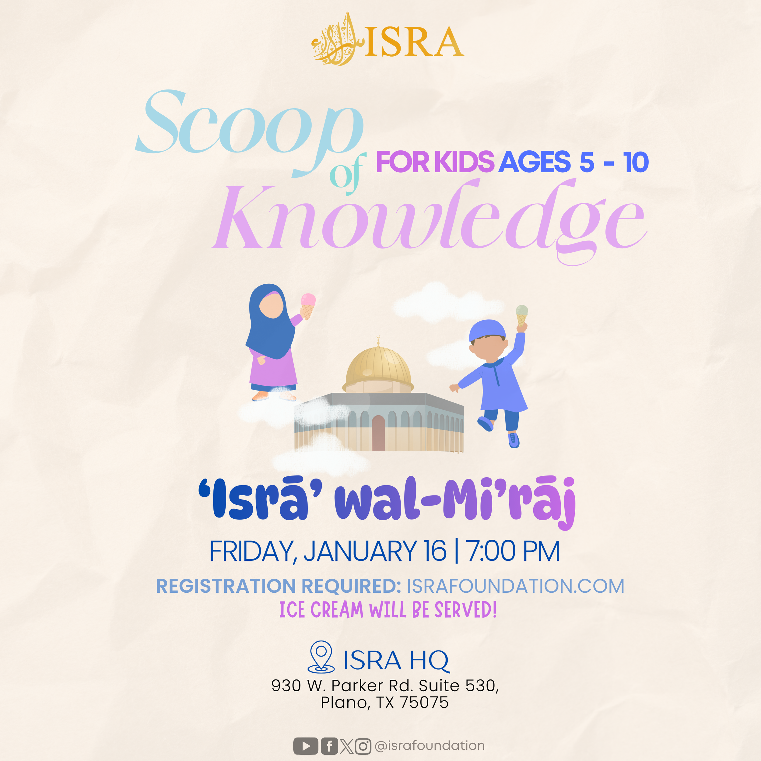 Scoop of Knowledge: ‘Isrā’ wal-Mi’rāj