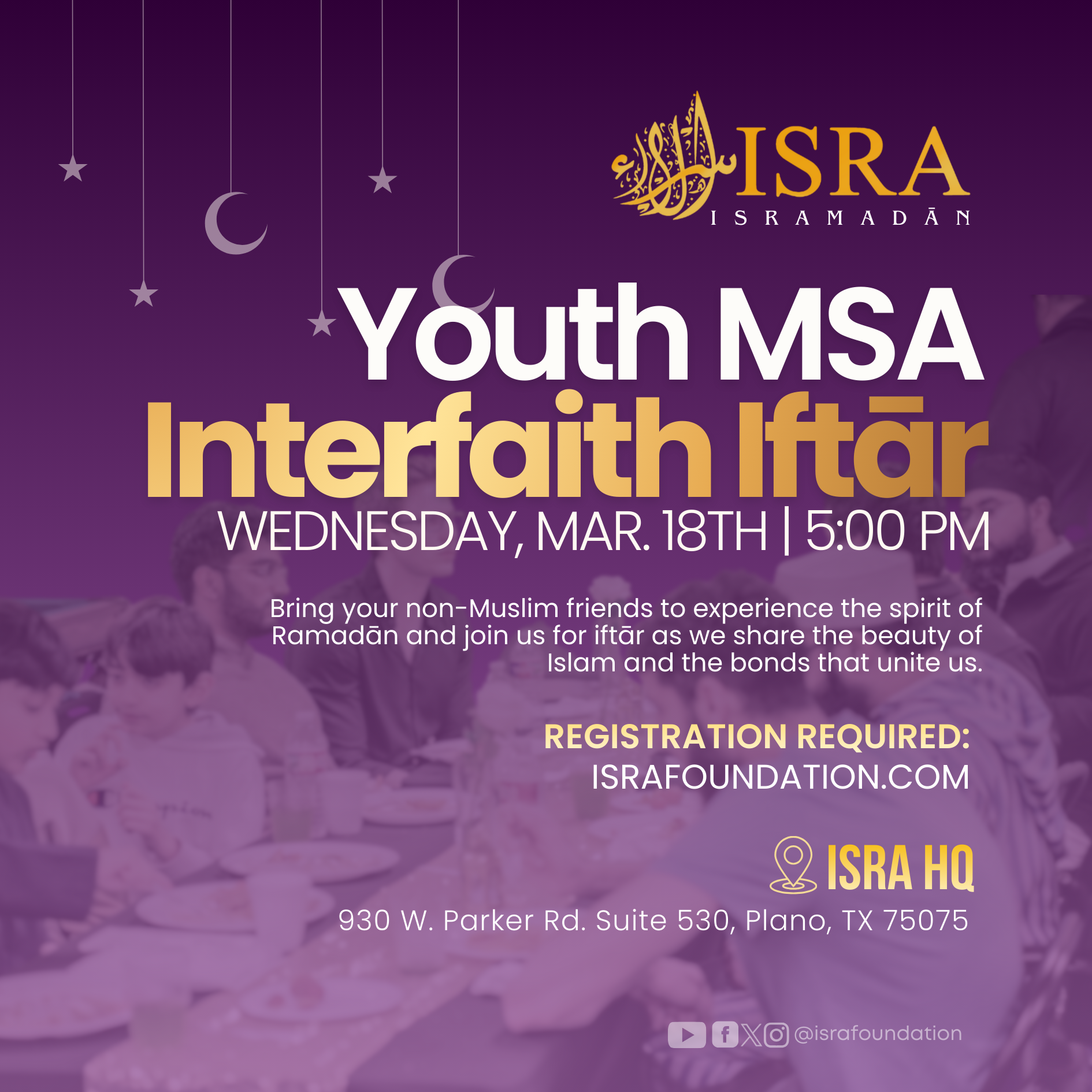 Youth MSA Interfaith Iftār