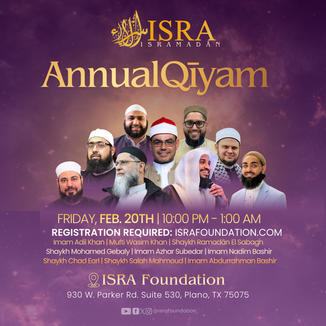 ISRA Annual Qiyām