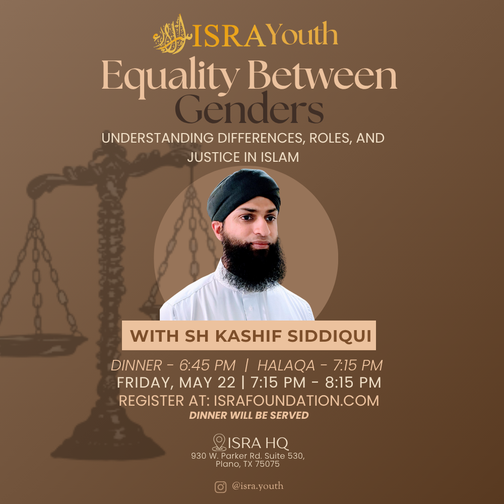 Equality Between Genders with Sh Kashif