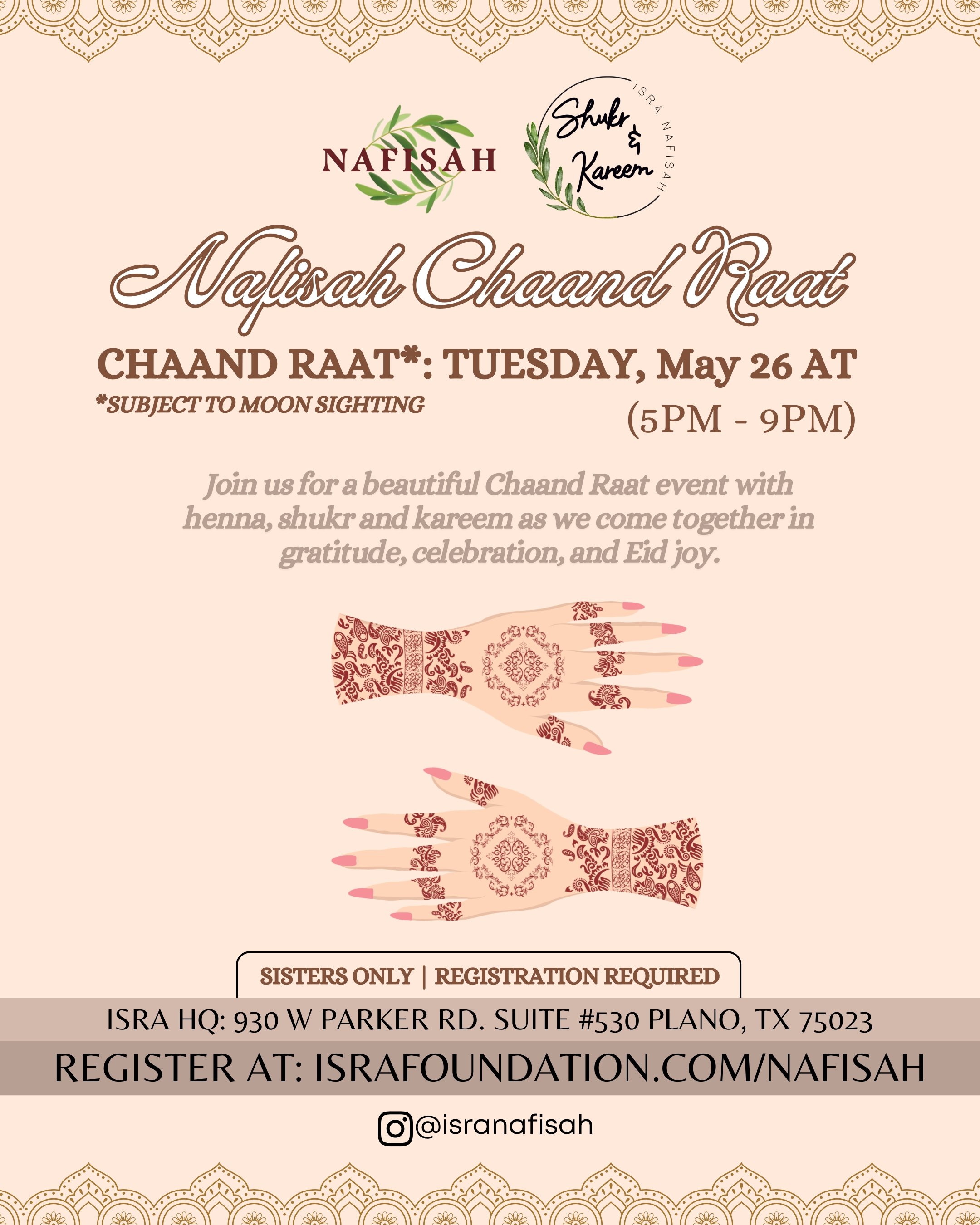 Nafisah Chand Raat 